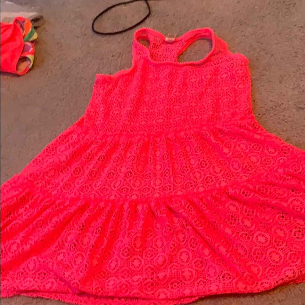 Pink coverup